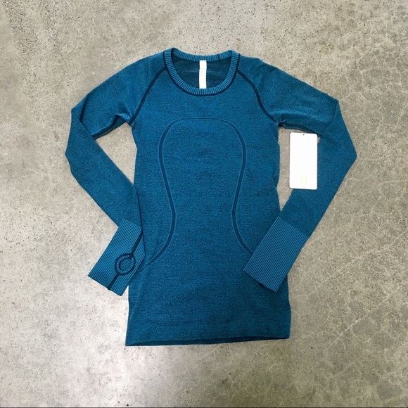 lululemon athletica Tops - NWT Lululemon Swiftly Long Sleeve Desert Teal 4
